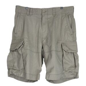Ralph Lauren Polo Cargo Shorts Mens 36 Beige Classic Chino Outdoor Hiking Preppy